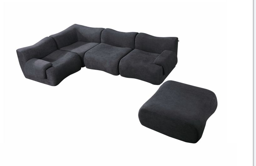 Compressed Chaise Set-YS010